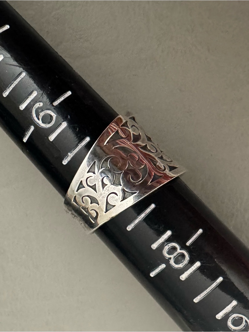 New Lois Hill Sterling Silver Scroll Ring - Picture 6 of 8